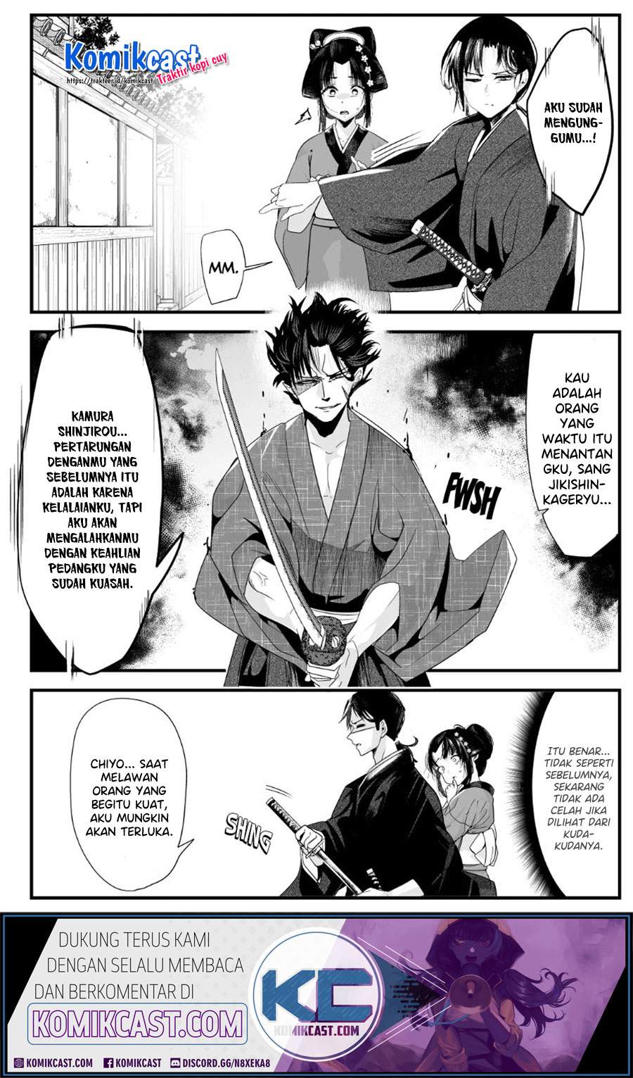 My New Wife Is Forcing Herself to Smile Chapter 46 Bahasa Indonesia