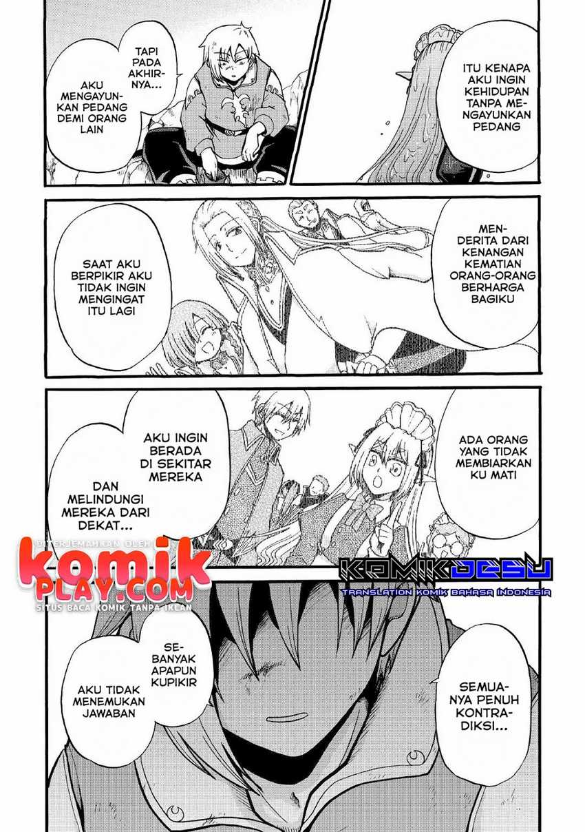 Zensei wa Ken Mikado. Konjou Kuzu Ouji Chapter 15 Bahasa Indonesia