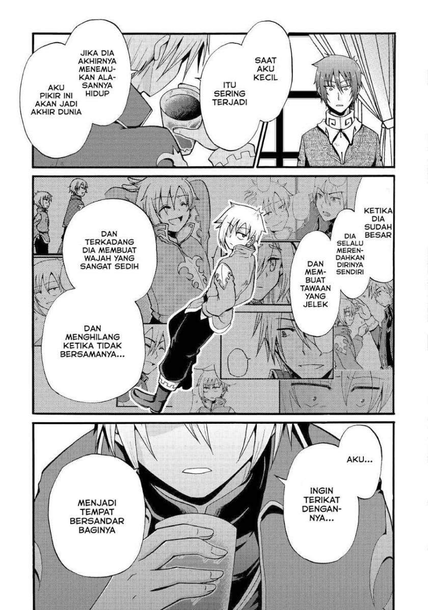 Zensei wa Ken Mikado. Konjou Kuzu Ouji Chapter 12.2 Bahasa Indonesia