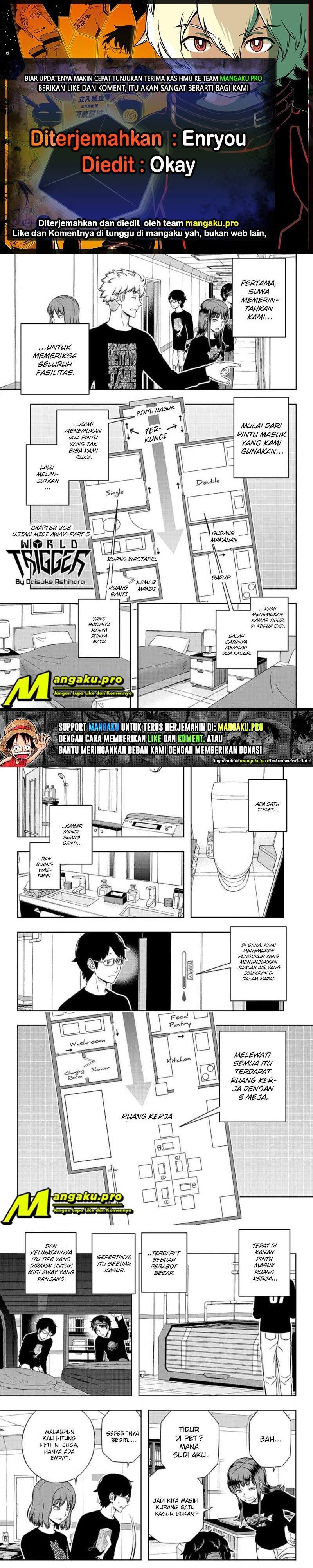 World Trigger Chapter 208 Bahasa Indonesia