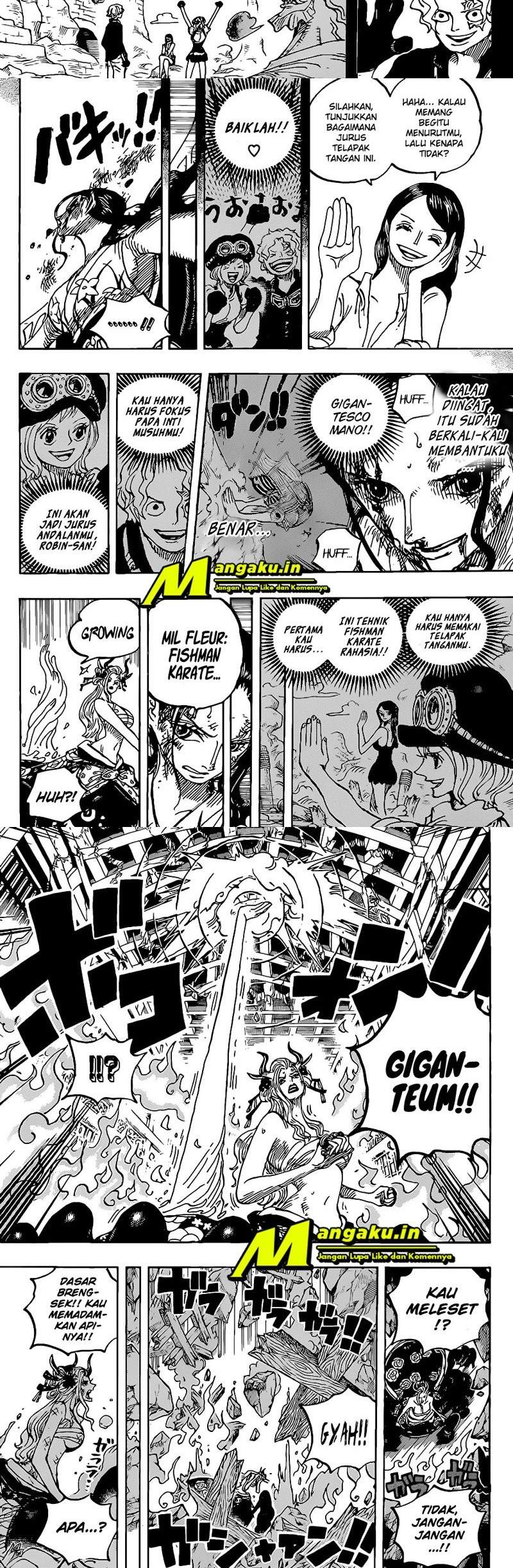 One Piece Chapter 1021 HQ Bahasa Indonesia