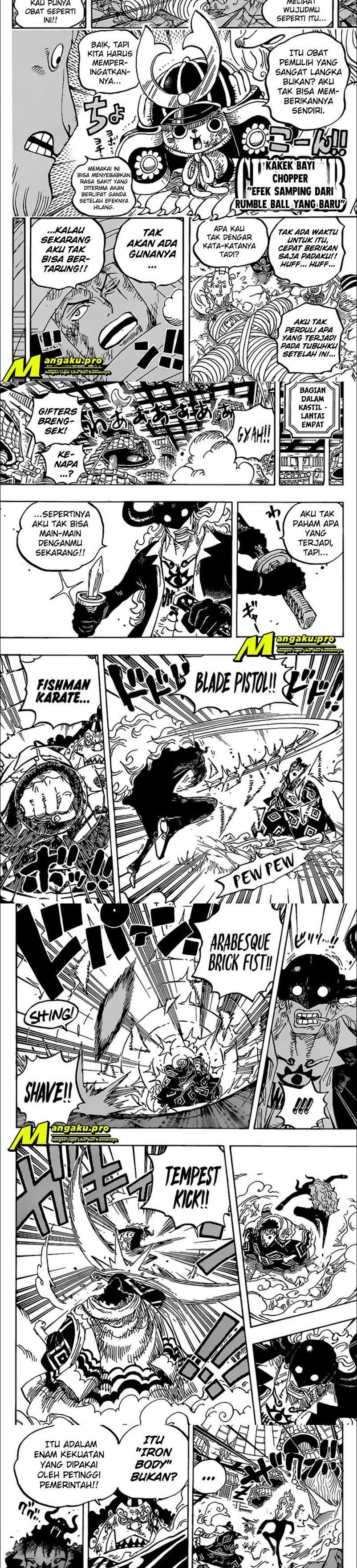 One Piece Chapter 1017 HD Bahasa Indonesia