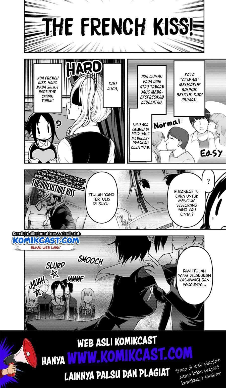 Kaguya-sama wa Kokurasetai – Tensai-tachi no Renai Zunousen Chapter 138 Bahasa Indonesia