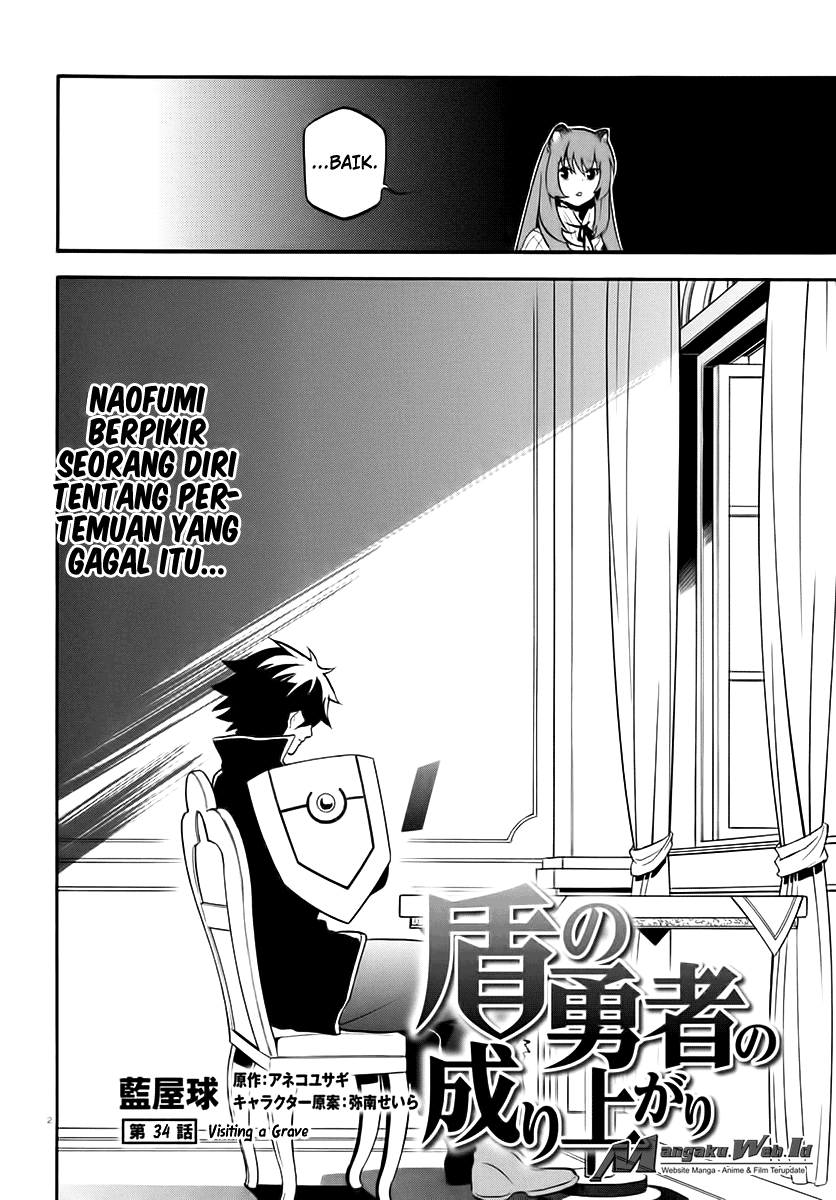 Tate no Yuusha no Nariagari Chapter 34 Bahasa Indonesia