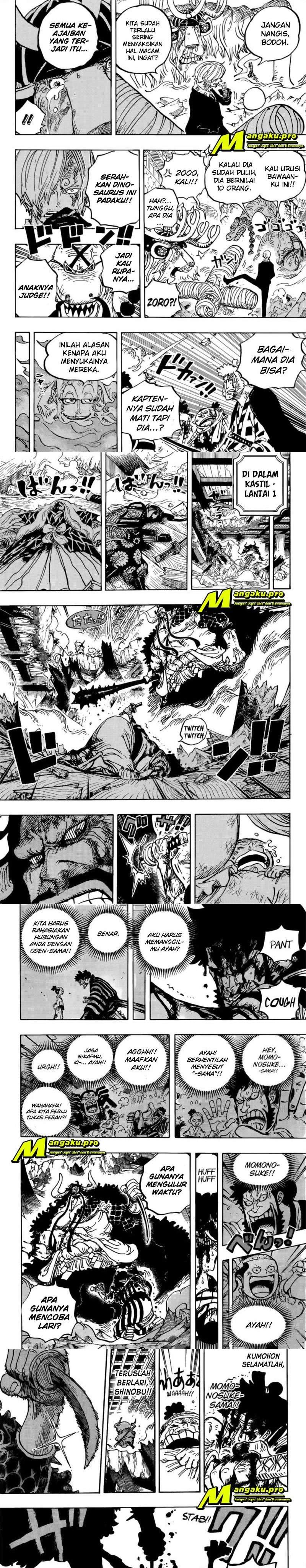 One Piece Chapter 1015 HQ Bahasa Indonesia