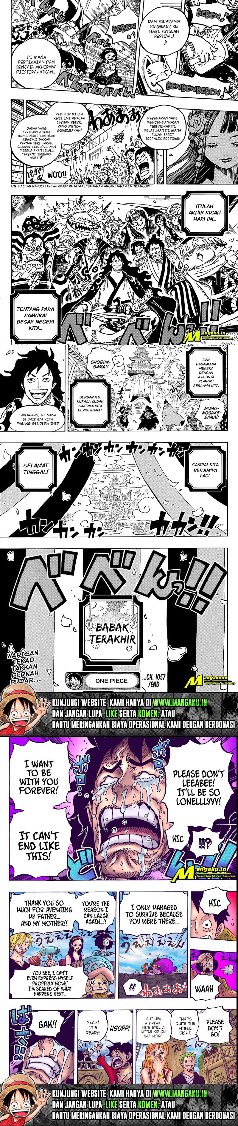 One Piece Chapter 1057 hq Bahasa Indonesia