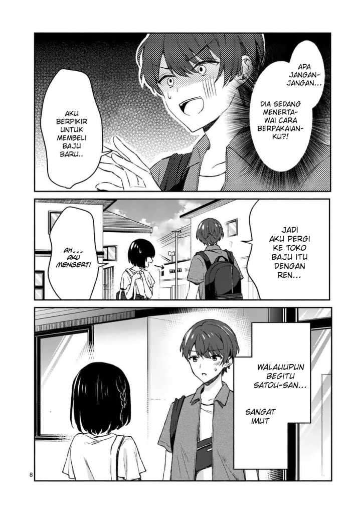 Shiotaiou no Sato-san ga Ore ni dake Amai Chapter 10 Bahasa Indonesia