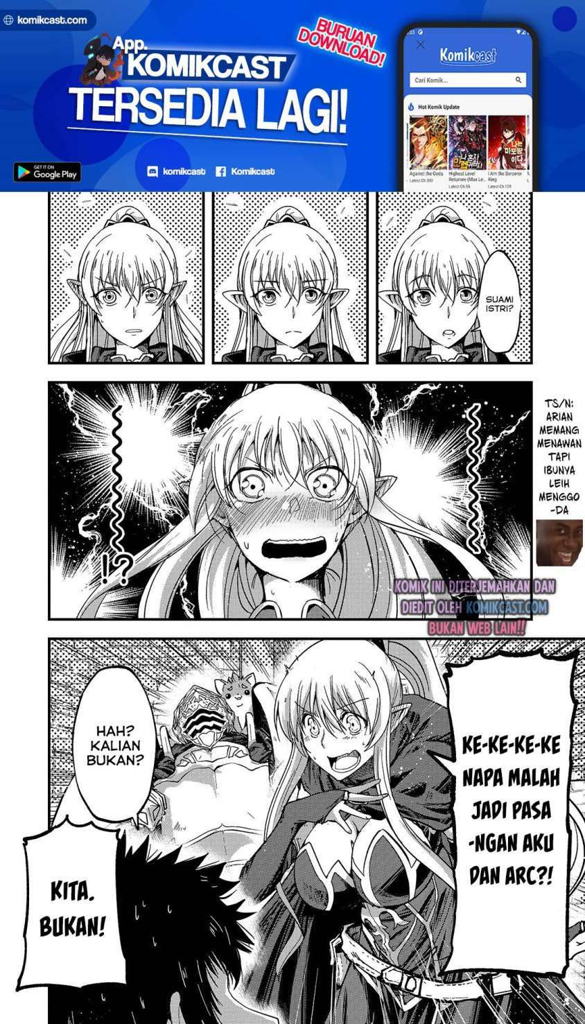 Gaikotsu Kishi-sama Tadaima Isekai e o Dekake-chuu Chapter 42 Bahasa Indonesia