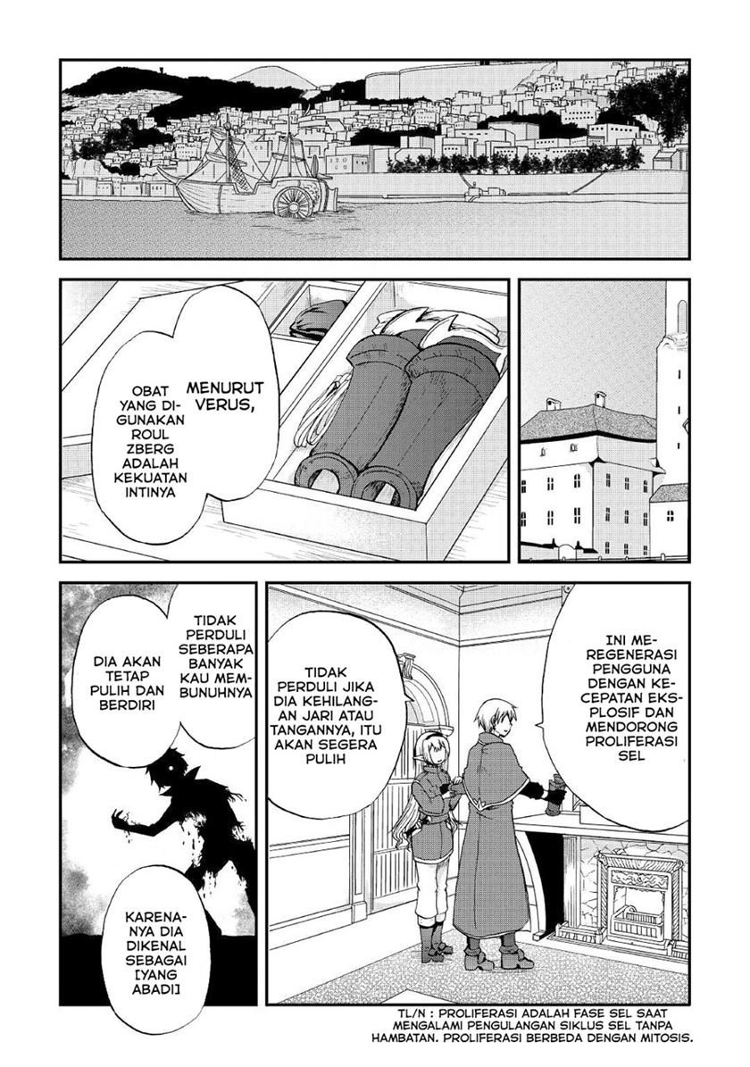 Zensei wa Ken Mikado. Konjou Kuzu Ouji Chapter 18 Bahasa Indonesia