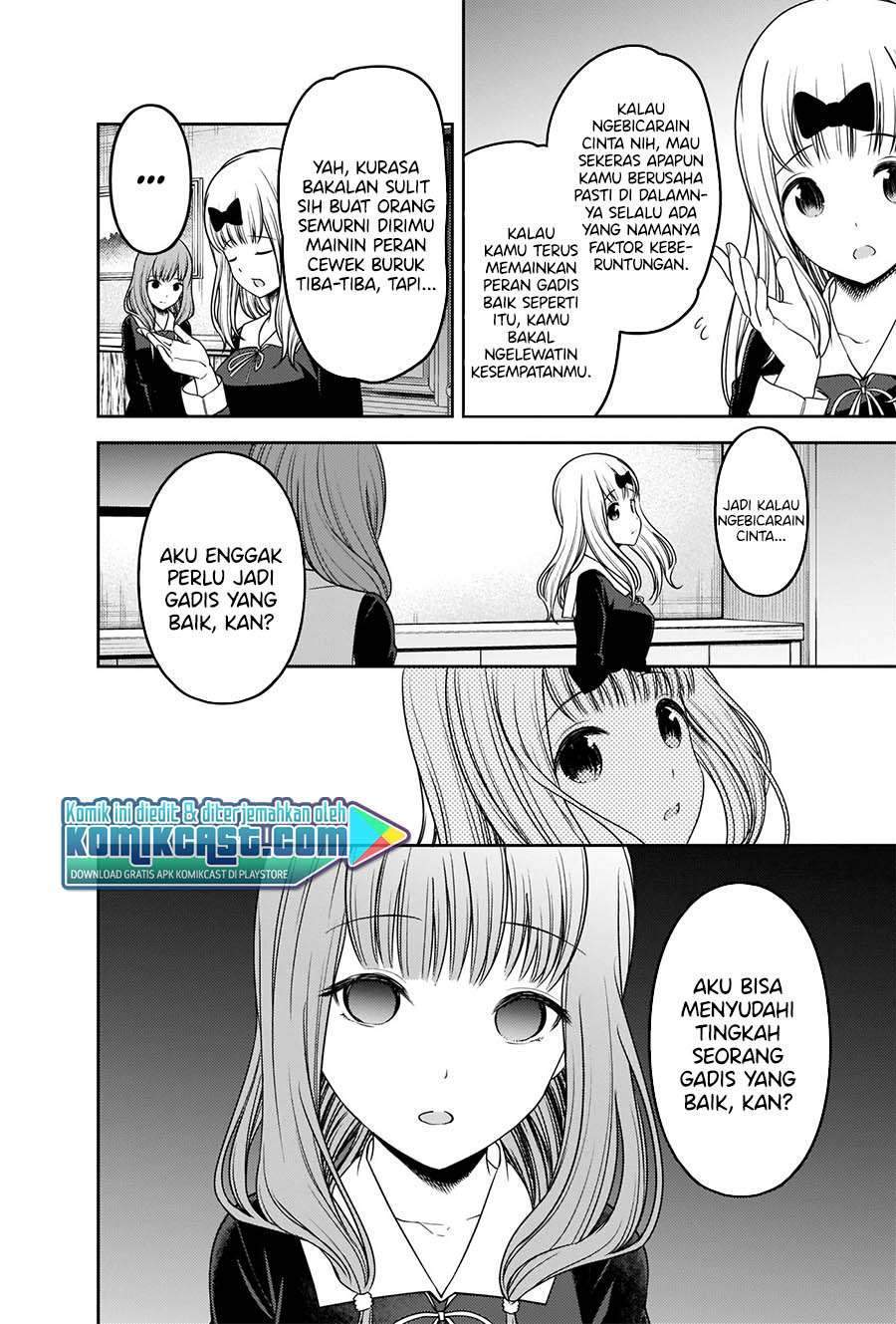 Kaguya-sama wa Kokurasetai – Tensai-tachi no Renai Zunousen Chapter 226 Bahasa Indonesia