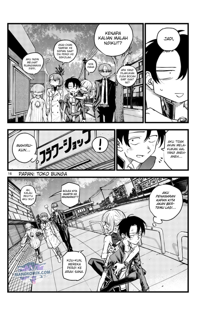 Yofukashi no Uta Chapter 123 Bahasa Indonesia