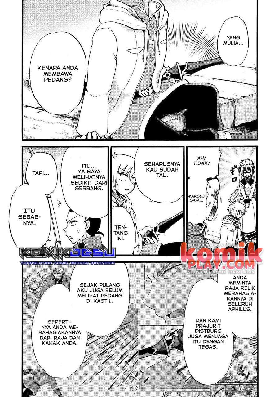 Zensei wa Ken Mikado. Konjou Kuzu Ouji Chapter 10 Bahasa Indonesia