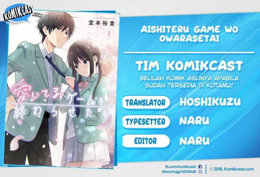 Aishiteru Game wo Owarasetai Chapter 08 Bahasa Indonesia