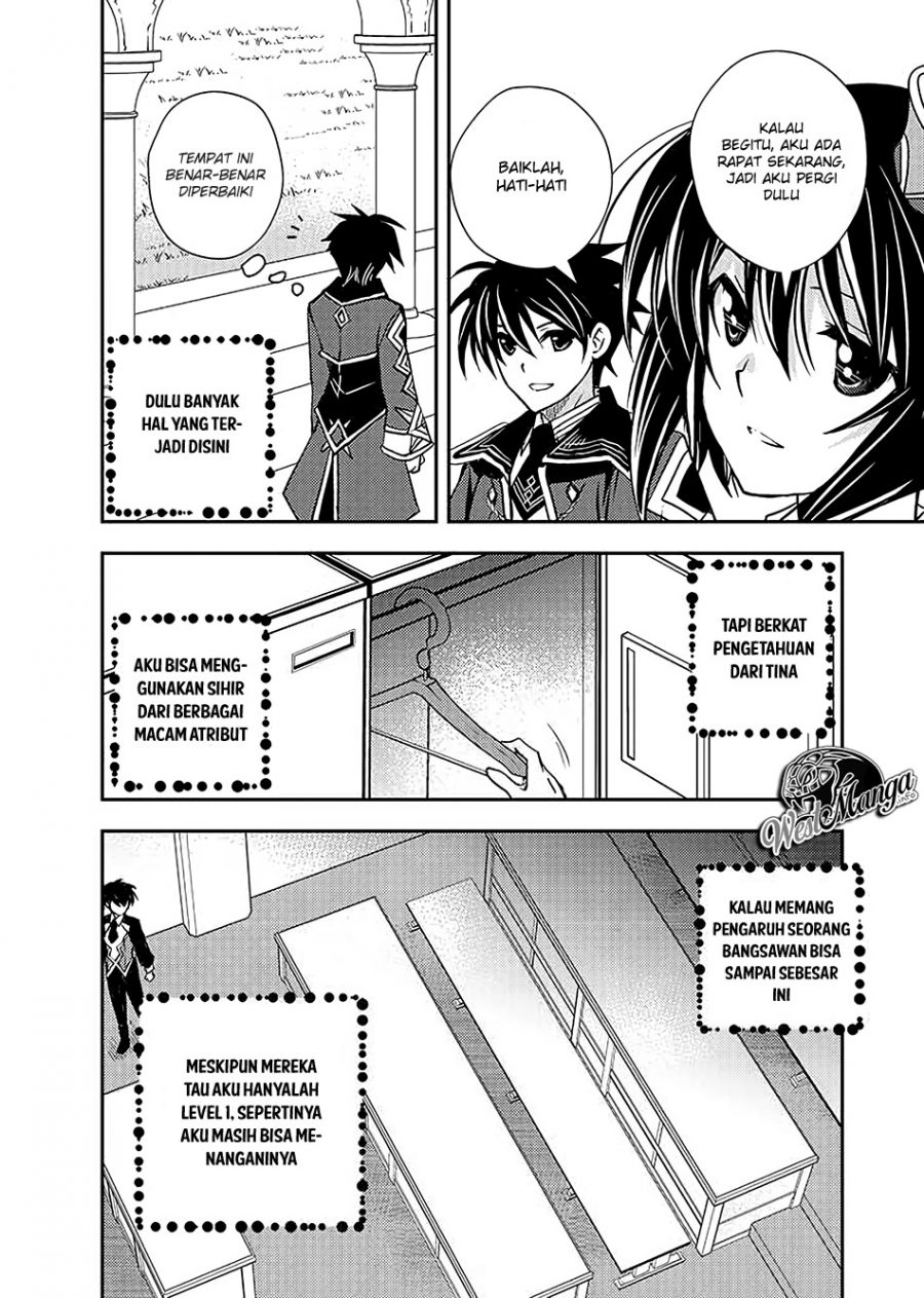 Level 1 No Saikyou Kenja: Noroi De Saikakyuu Mahou Shika Tsukaenai Kedo Kami No Kanchigai De Mugen Chapter 09 Bahasa Indonesia