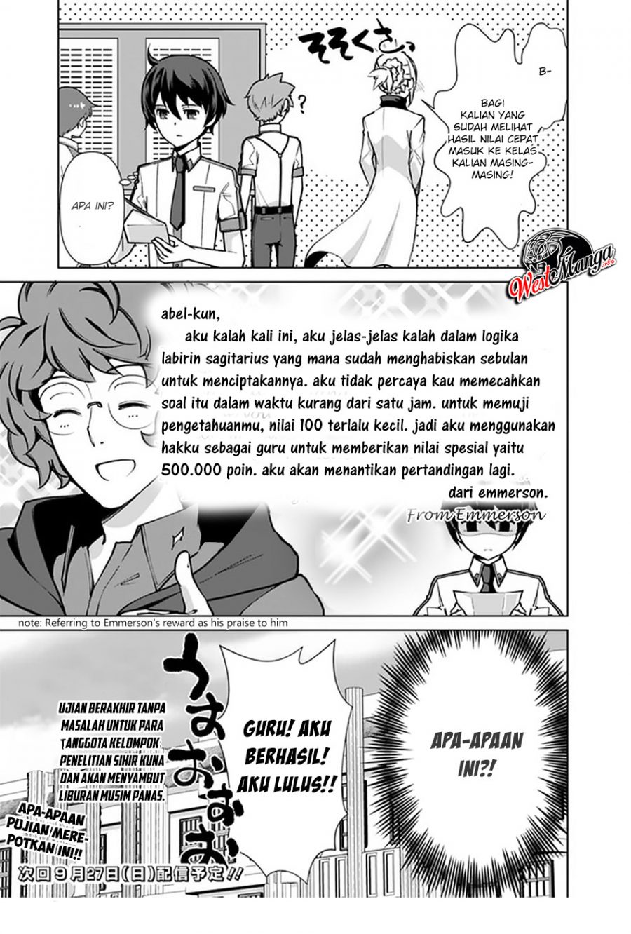 Rettou Me no Tensei Majutsushi Shiitage Rareta Moto Yuusha wa Mirai no Sekai o Yoyuu de Ikinuku Chapter 38 Bahasa Indonesia