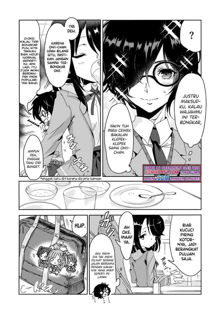 Class de Inkya no Ore ga Jitsu wa Daininki Band no Vocal na Ken Chapter 01 Bahasa Indonesia