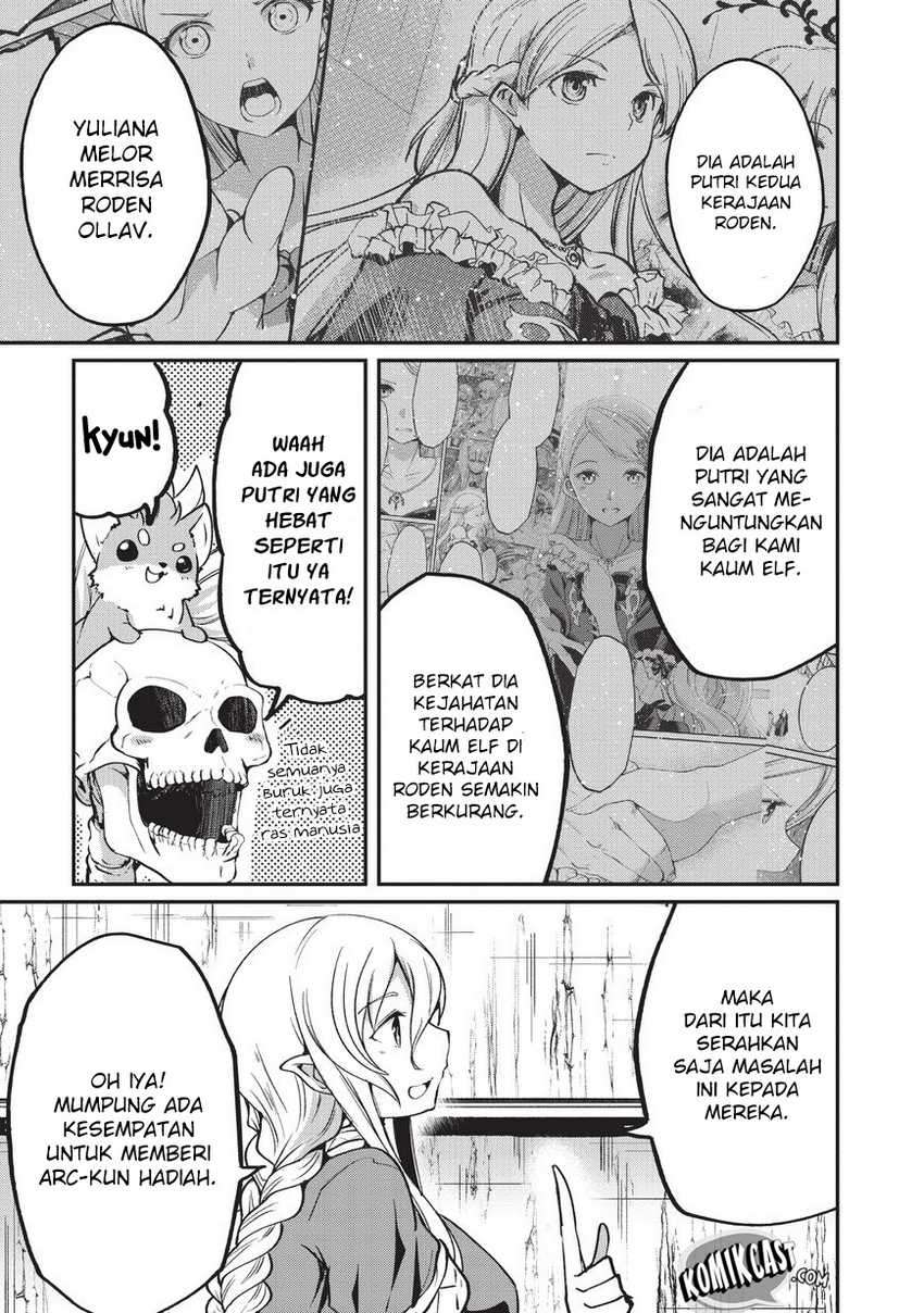 Gaikotsu Kishi-sama Tadaima Isekai e o Dekake-chuu Chapter 21 Bahasa Indonesia