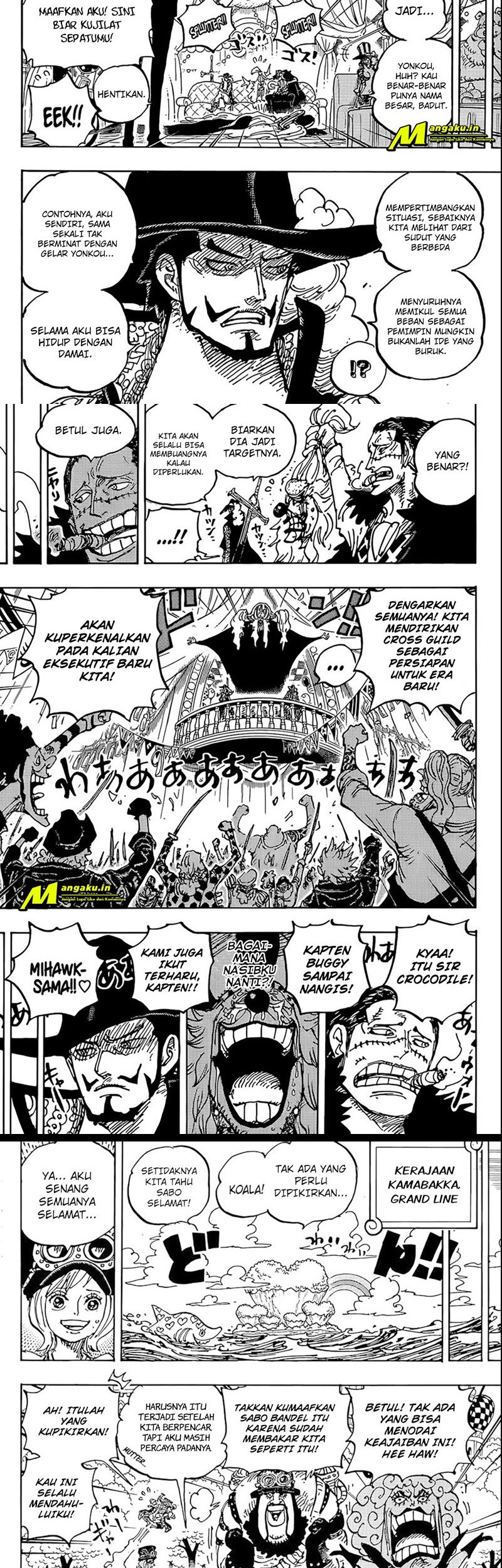 One Piece Chapter 1058 hq Bahasa Indonesia