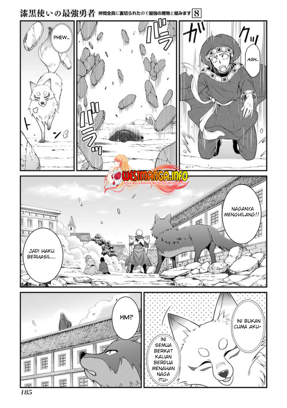 Shikkoku Tsukai no Saikyou Yuusha Nakama Zenin ni Uragirareta node Saikyou no Mamono to Kumimasu Chapter 43 Bahasa Indonesia