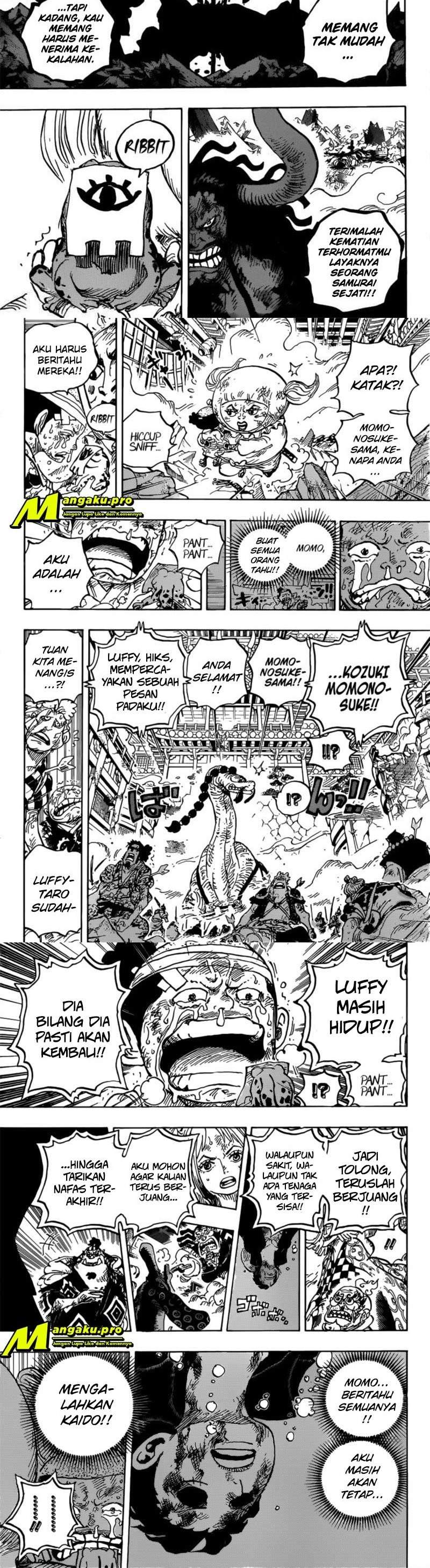 One Piece Chapter 1015 HQ Bahasa Indonesia