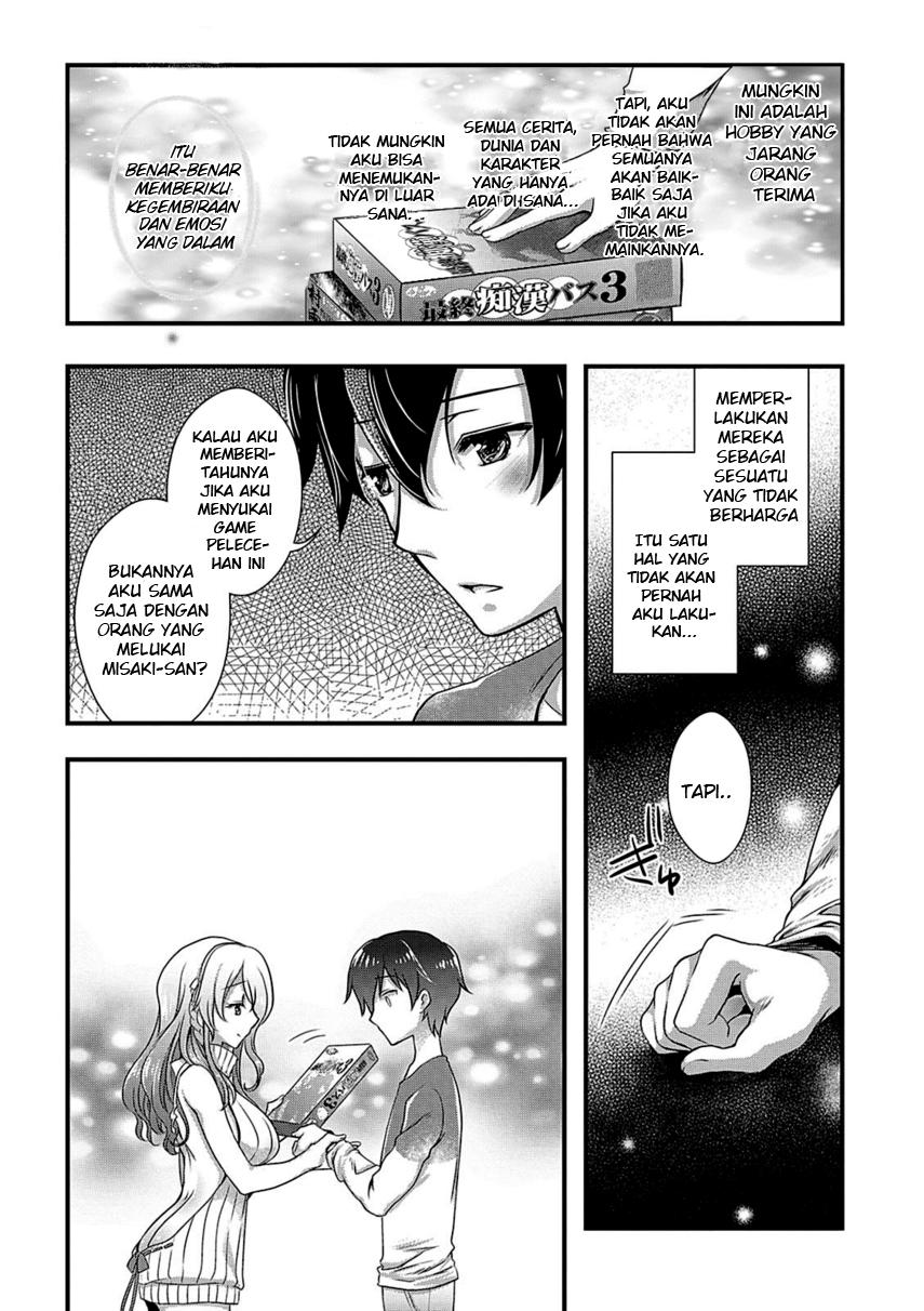 Hiota no Kanojo ga Ore no Motteru Eroge ni Kyoumi Shinshin Nanda ga…… Chapter 10 Bahasa Indonesia