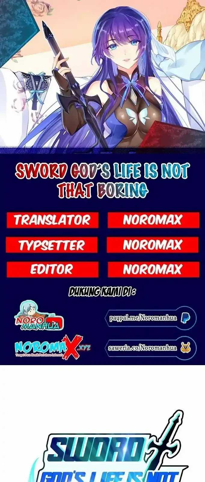 Sword God’s Life Is Not That Boring Chapter 18 Bahasa Indonesia