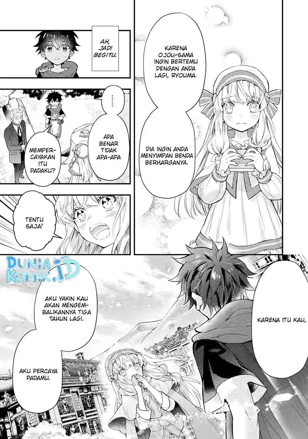 Kami-tachi ni Hirowareta Otoko Chapter 40 Bahasa Indonesia