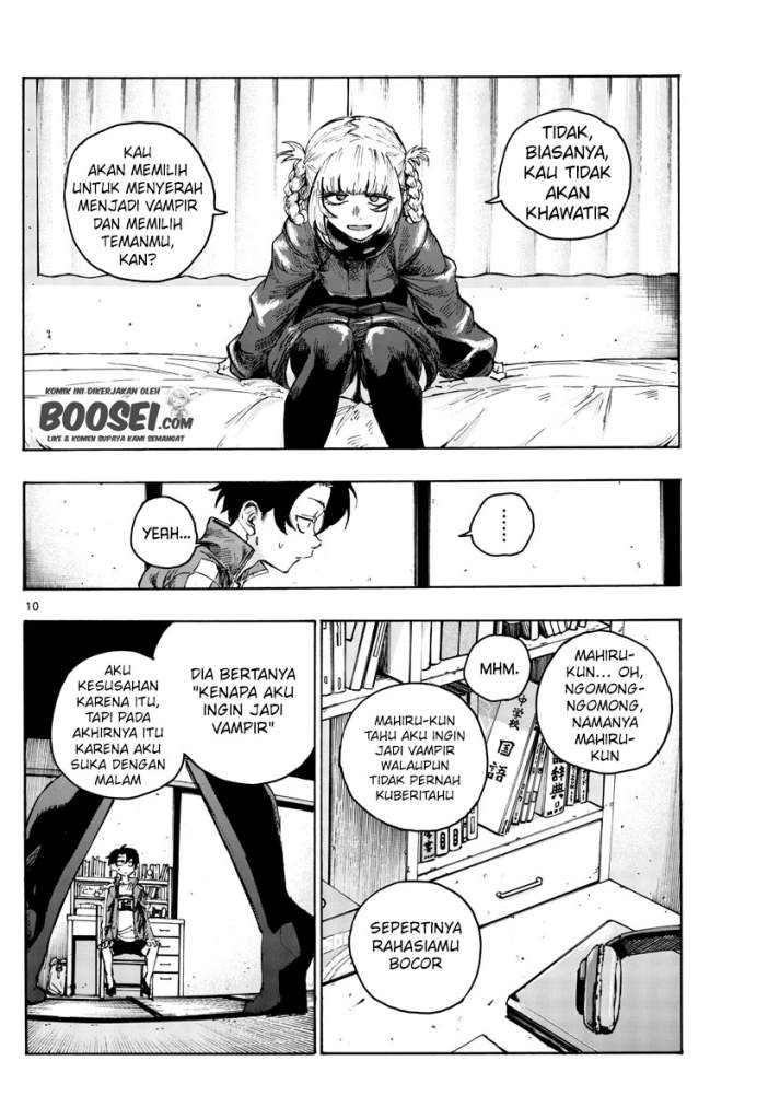 Yofukashi no Uta Chapter 42 Bahasa Indonesia