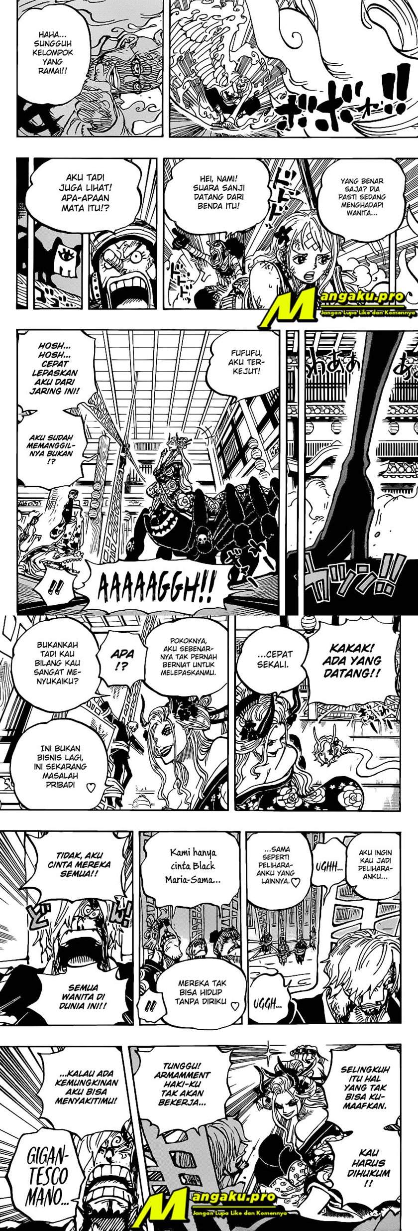 One Piece Chapter 1005 HQ Bahasa Indonesia