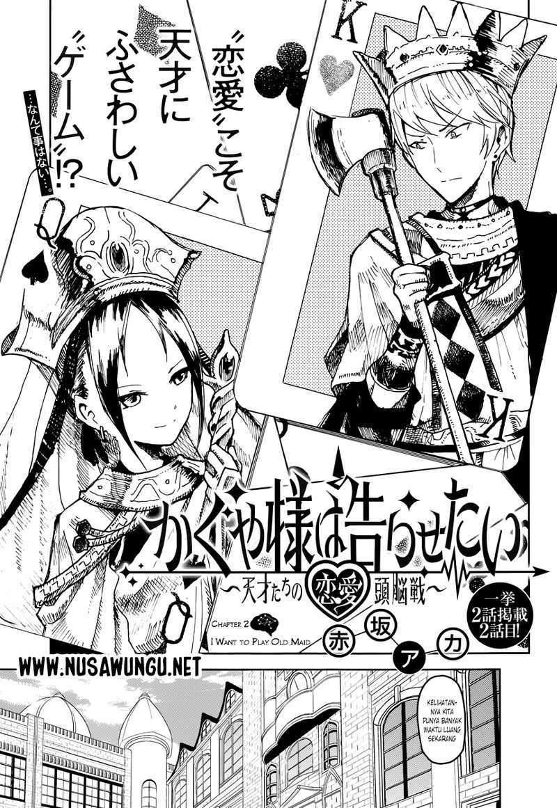 Kaguya-sama wa Kokurasetai – Tensai-tachi no Renai Zunousen Chapter 02 Bahasa Indonesia