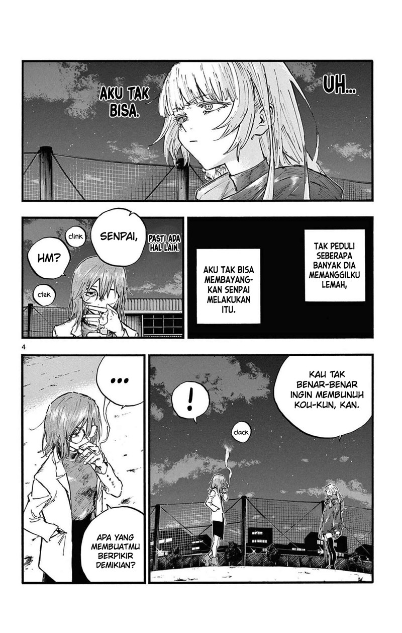 Yofukashi no Uta Chapter 89 Bahasa Indonesia