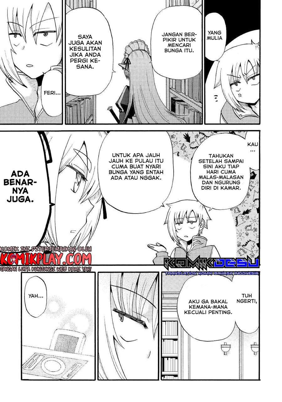 Zensei wa Ken Mikado. Konjou Kuzu Ouji Chapter 12.1 Bahasa Indonesia