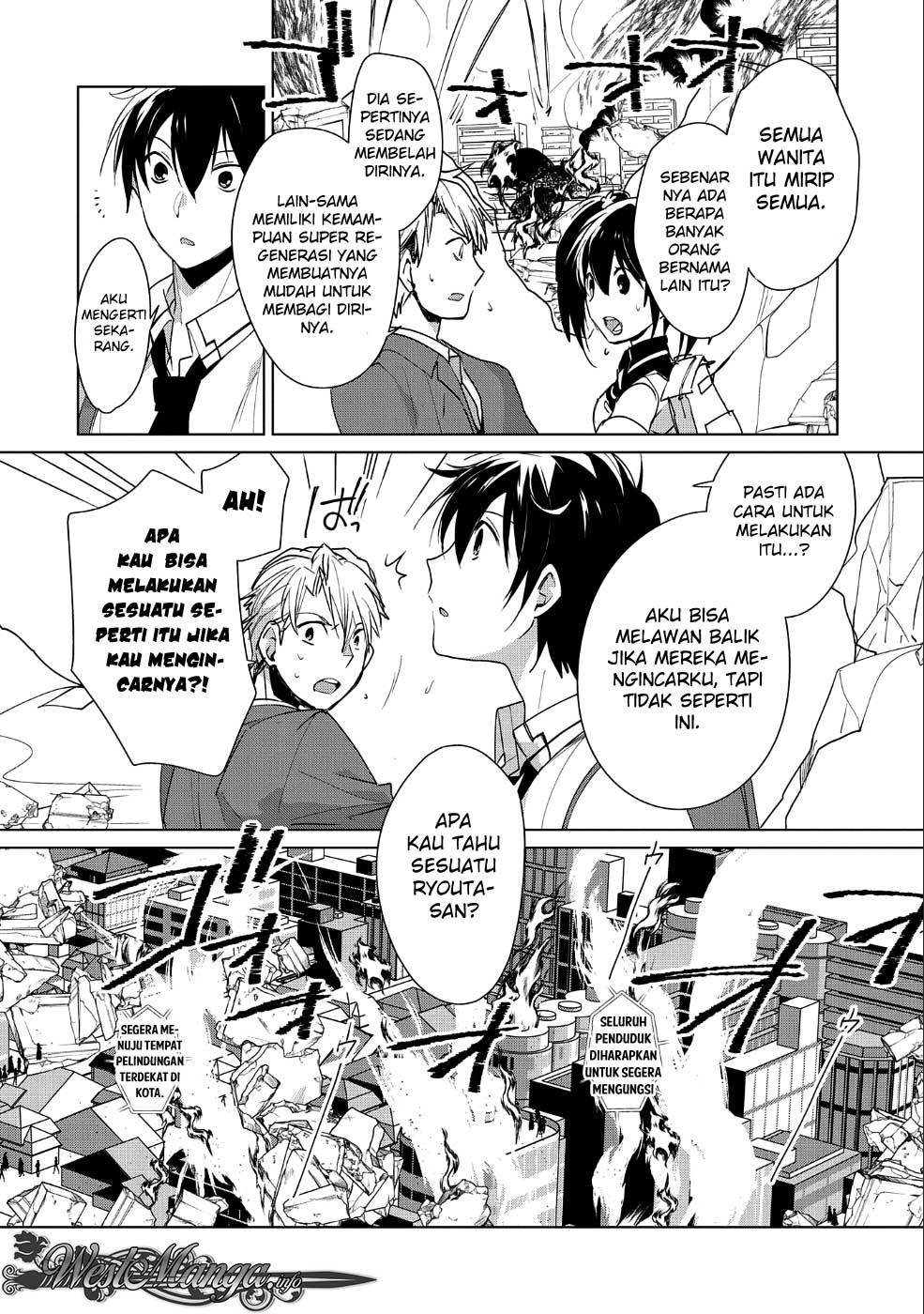 Sokushi Cheat ga Saikyou Sugite Isekai no Yatsura ga Marude Aite ni Naranai n desu ga Chapter 13 Bahasa Indonesia