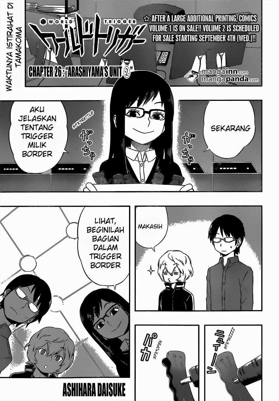 World Trigger Chapter 26 Bahasa Indonesia