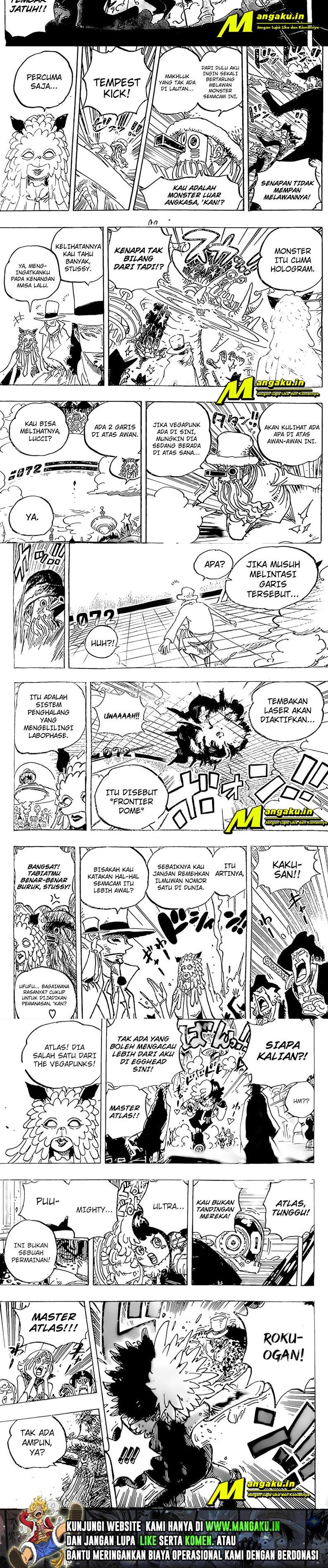 One Piece Chapter 1068 HQ Bahasa Indonesia