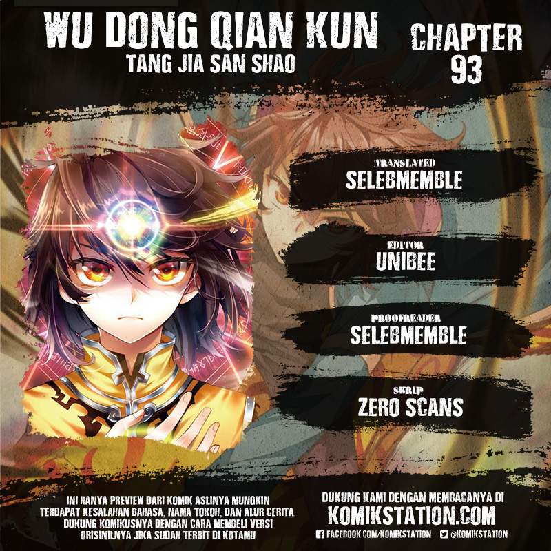 Wu Dong Qian Kun Chapter 93 Bahasa Indonesia
