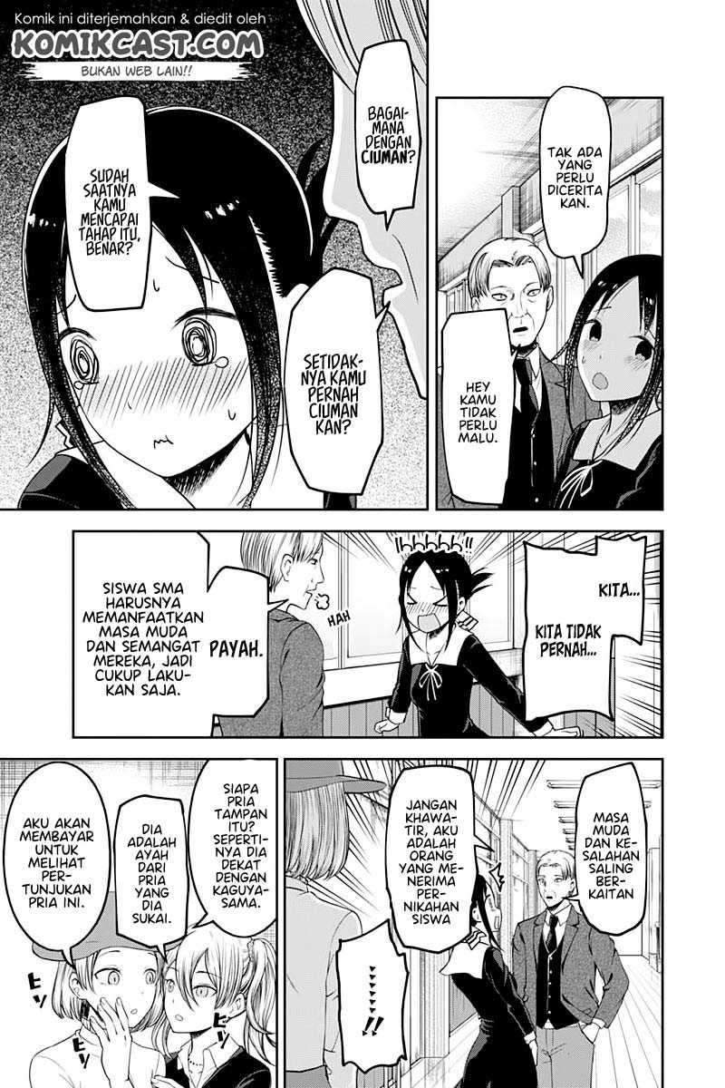 Kaguya-sama wa Kokurasetai – Tensai-tachi no Renai Zunousen Chapter 111 Bahasa Indonesia