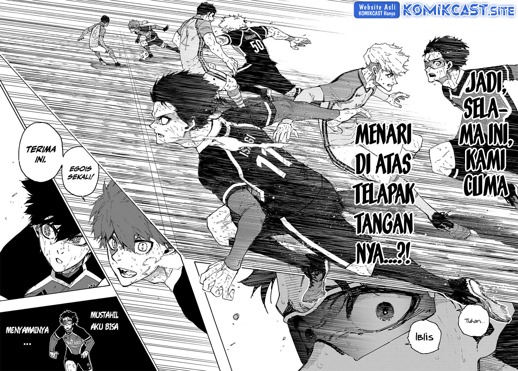 Blue Lock Chapter 201 Bahasa Indonesia