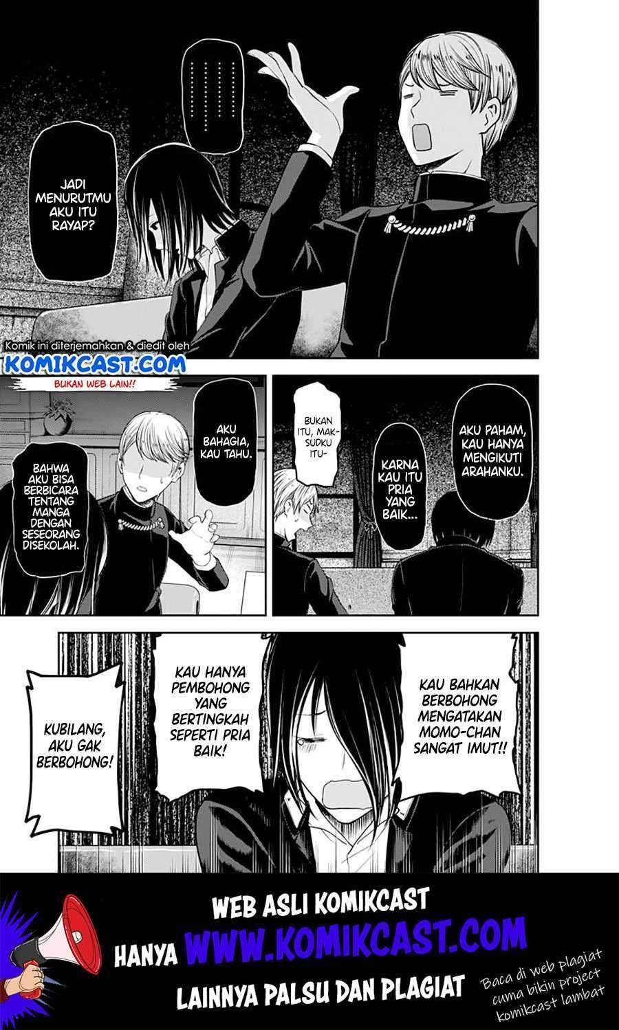 Kaguya-sama wa Kokurasetai – Tensai-tachi no Renai Zunousen Chapter 110 Bahasa Indonesia