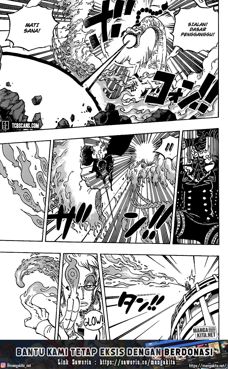 One Piece Chapter 1006 HQ Bahasa Indonesia