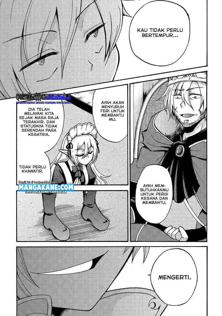 Zensei wa Ken Mikado. Konjou Kuzu Ouji Chapter 01 Bahasa Indonesia