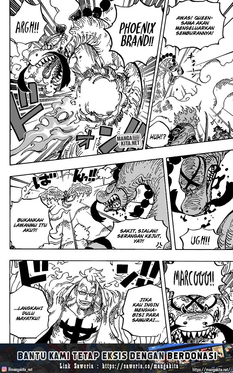 One Piece Chapter 1006 HQ Bahasa Indonesia