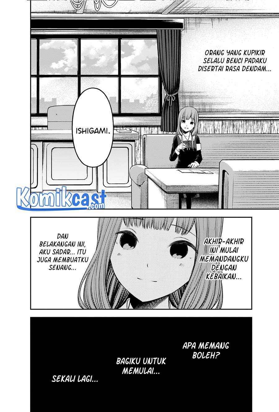 Kaguya-sama wa Kokurasetai – Tensai-tachi no Renai Zunousen Chapter 238 Bahasa Indonesia