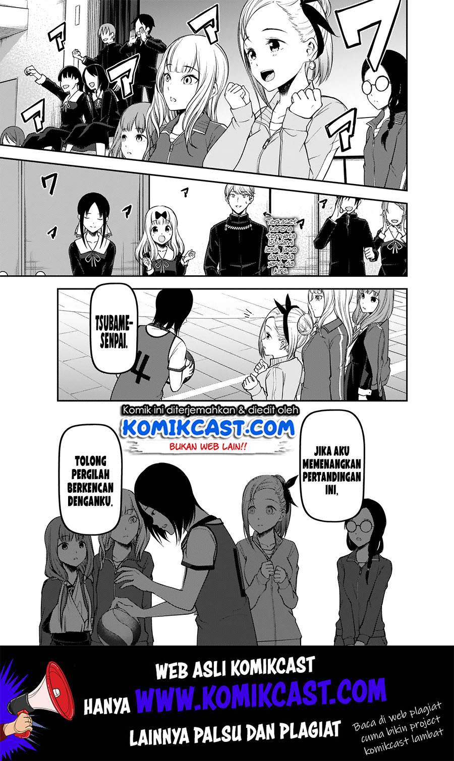 Kaguya-sama wa Kokurasetai – Tensai-tachi no Renai Zunousen Chapter 176 Bahasa Indonesia