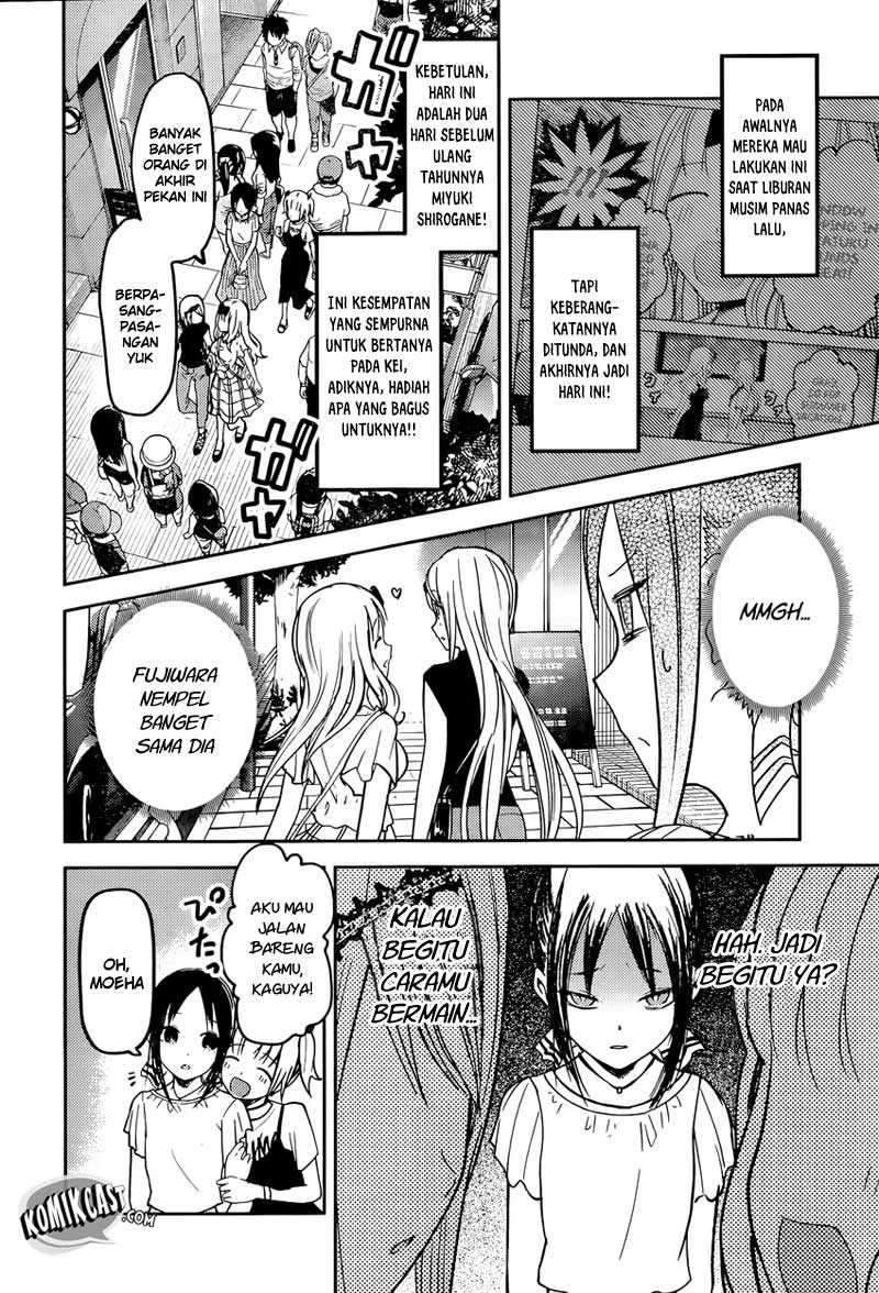 Kaguya-sama wa Kokurasetai – Tensai-tachi no Renai Zunousen Chapter 52 Bahasa Indonesia