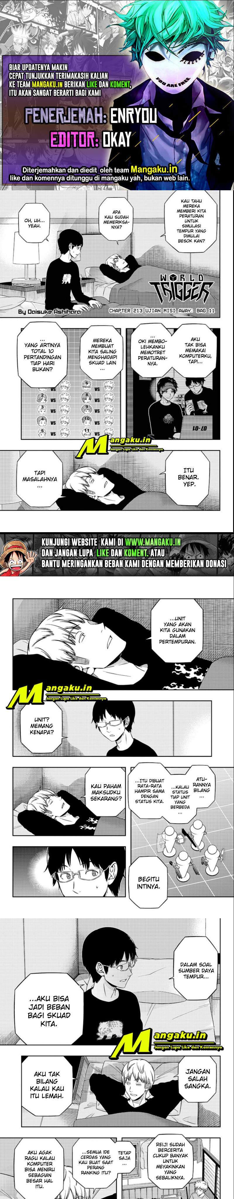 World Trigger Chapter 213 Bahasa Indonesia