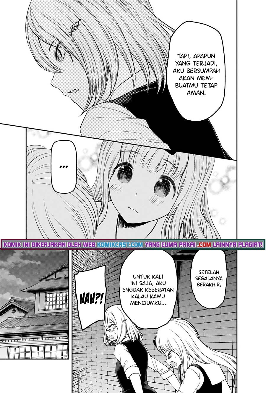 Kaguya-sama wa Kokurasetai – Tensai-tachi no Renai Zunousen Chapter 255 Bahasa Indonesia