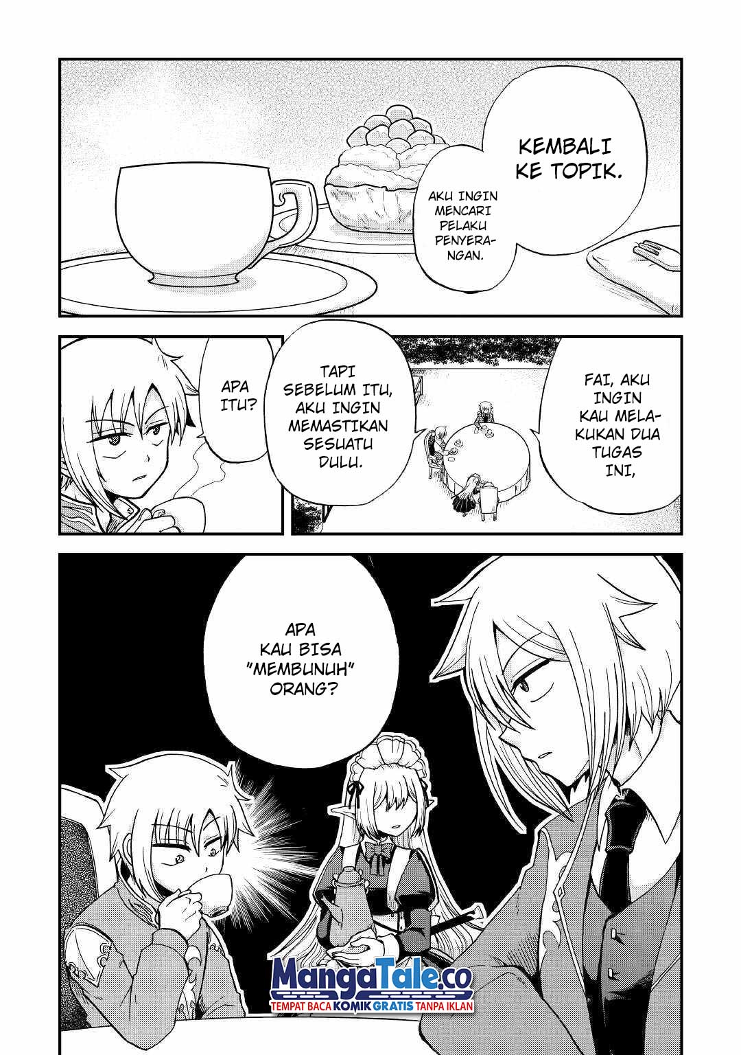 Zensei wa Ken Mikado. Konjou Kuzu Ouji Chapter 28 Bahasa Indonesia