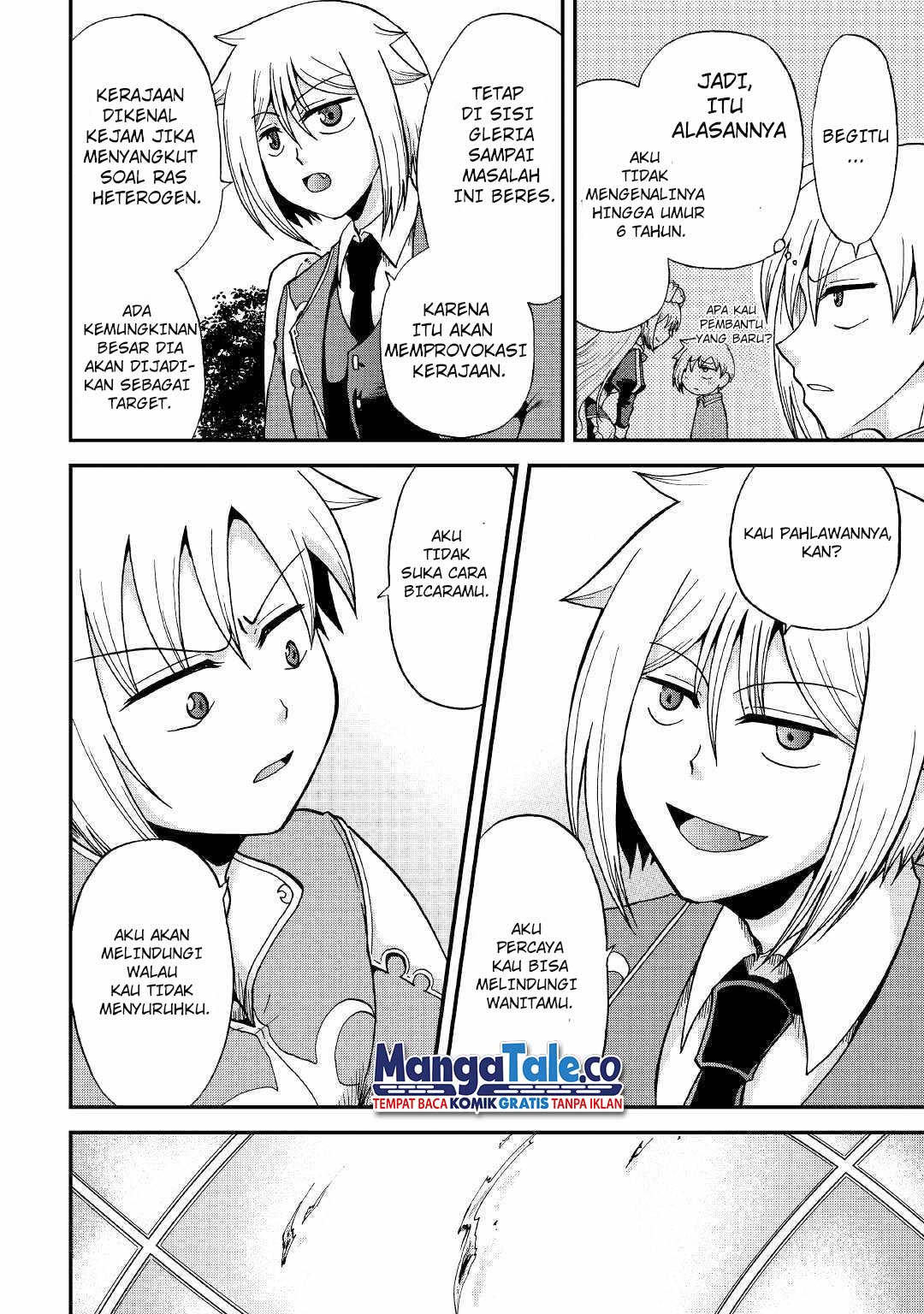 Zensei wa Ken Mikado. Konjou Kuzu Ouji Chapter 28 Bahasa Indonesia