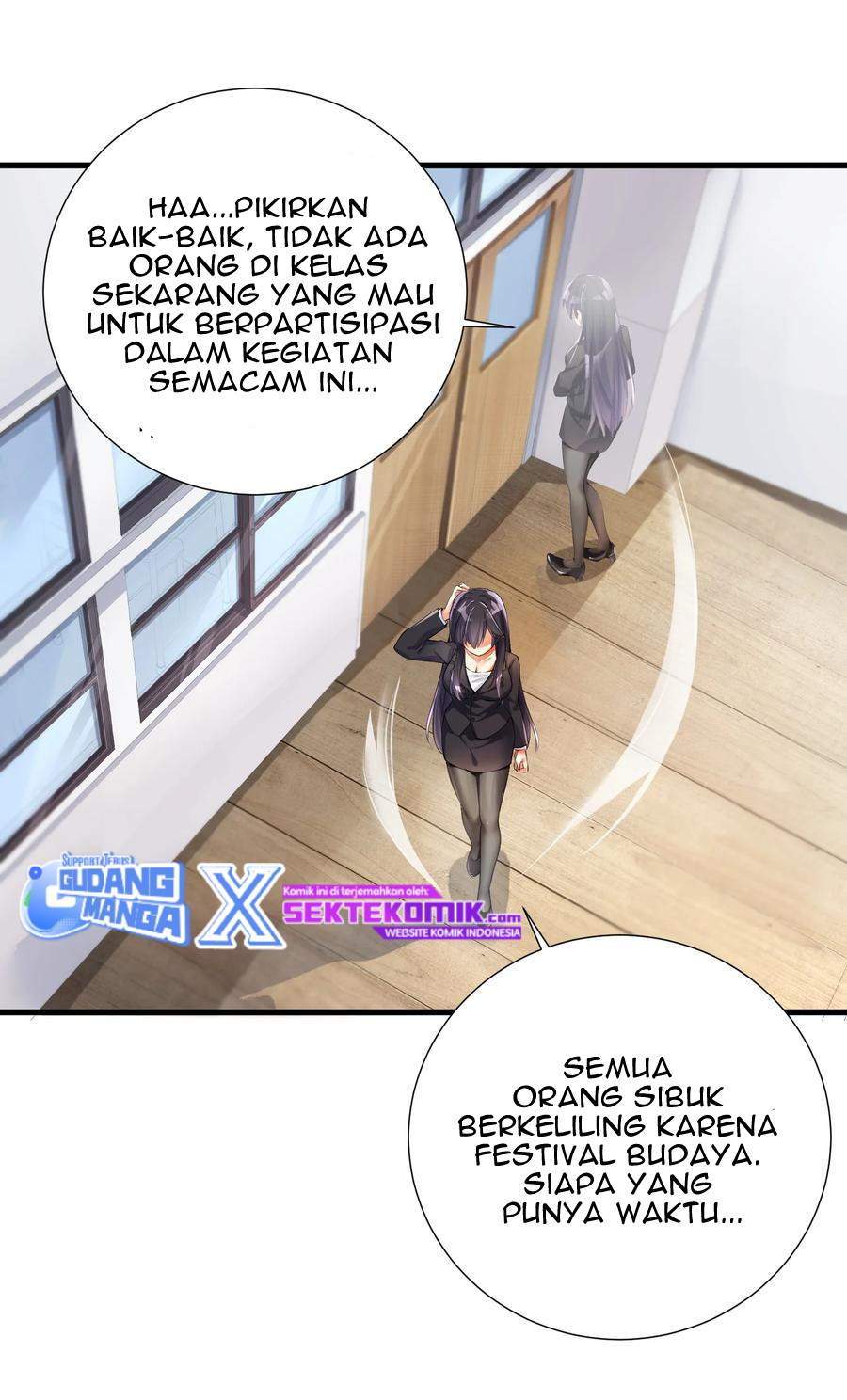 I’m My Household Girlfriend Chapter 40 Bahasa Indonesia